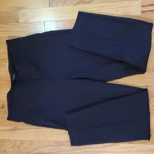 HARVE BERNARD Black Stretch Pants